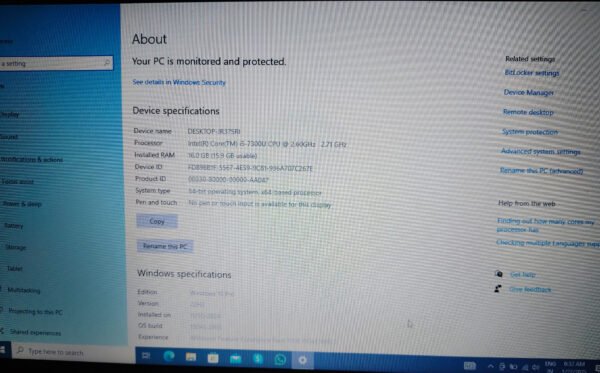 13 DELL LATITUDE 5490 ( USED LAPTOP ) 100% Quality Assurance 7th GEN LAPTOP - Image 7