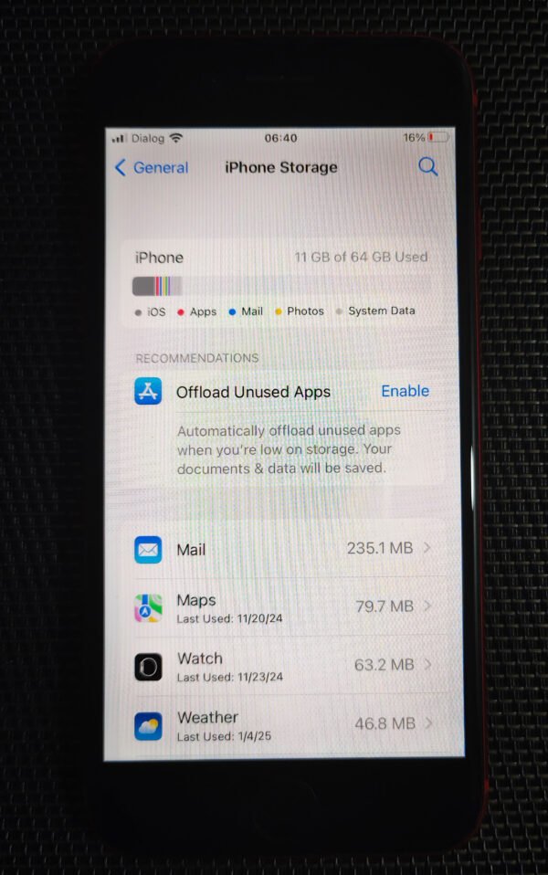 14 iPhone 8 64GB USED ( Phone and Charger Only ) - Image 3