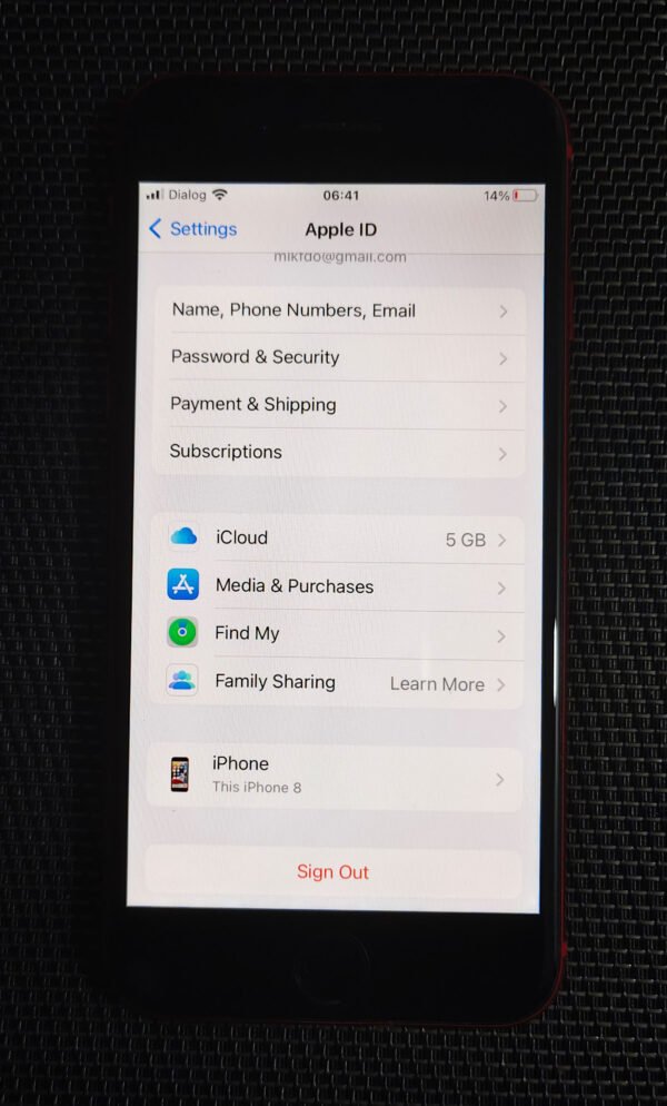 14 iPhone 8 64GB USED ( Phone and Charger Only ) - Image 4